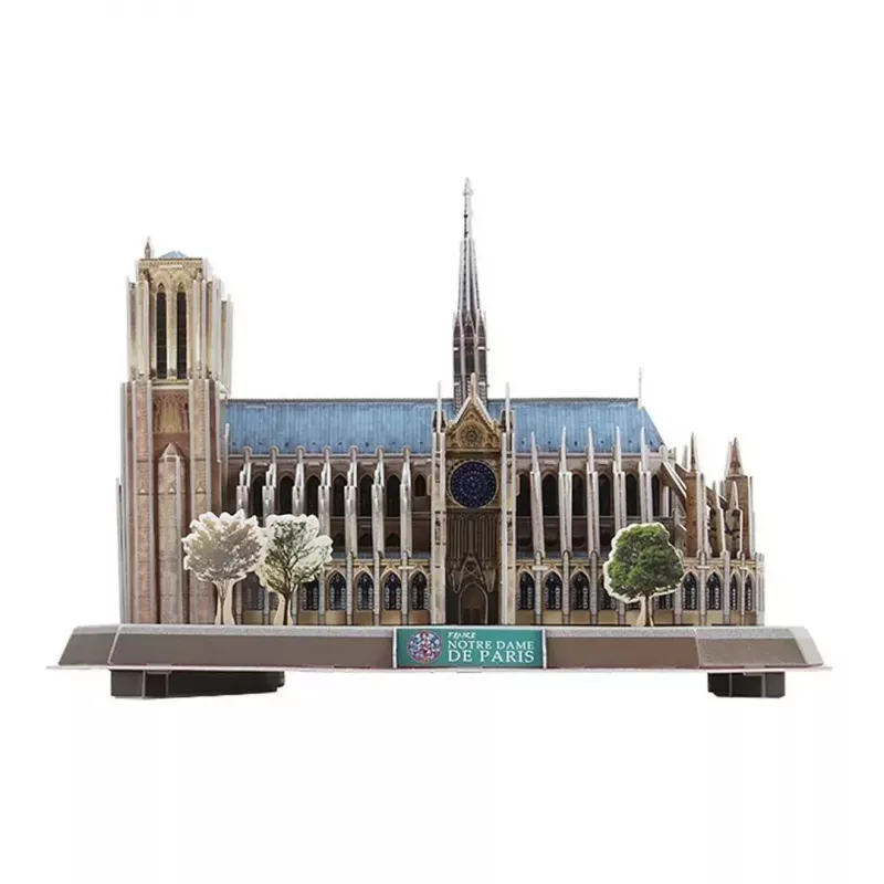 3D Puzzle CubicFun Notre Dame (Light) — model DA-20509, lightweight illuminated edition