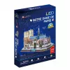 3D Puzzle CubicFun Notre Dame (Light) — model DA-20509, lightweight illuminated edition