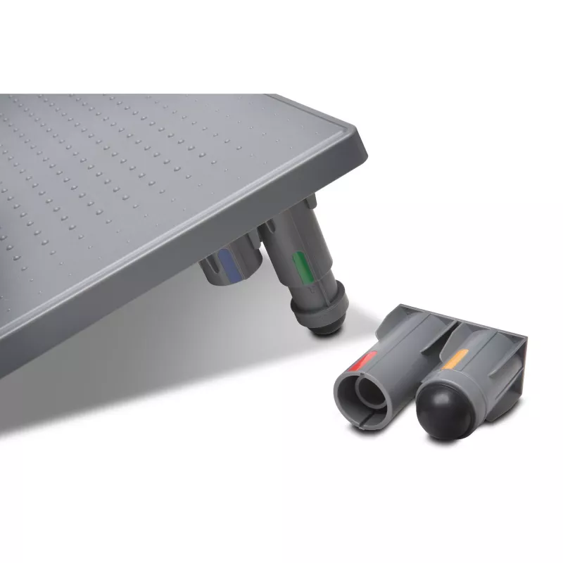 Kensington SmartFit SoleMate foot rest, Grey, 12 - 20°, 1.1 kg, 1 pc(s), 370 mm, 485 mm
