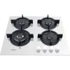 Whirlpool AKT 625/WH Black, White Built-in 60 cm Gas 4 zone(s)