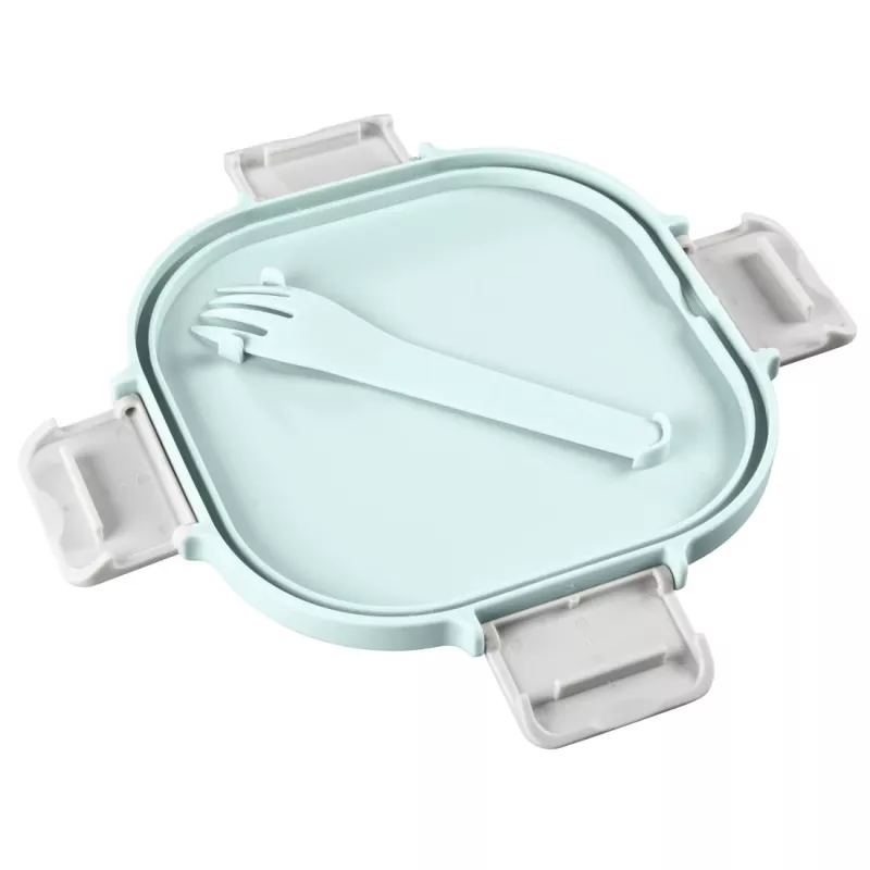 Hama 00181585 lunch box Lunch container 1.7 L Polypropylene (PP), Silicone Grey, Light Blue 1 pc(s)