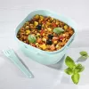 Hama 00181585 lunch box Lunch container 1.7 L Polypropylene (PP), Silicone Grey, Light Blue 1 pc(s)