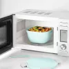 Hama 00181585 lunch box Lunch container 1.7 L Polypropylene (PP), Silicone Grey, Light Blue 1 pc(s)