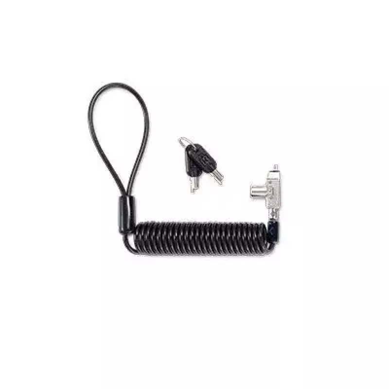 Kensington Slim N17 2.0 Portable Keyed Laptop Lock for Wedge-Shaped Slots