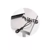 Kensington Slim N17 2.0 Portable Keyed Laptop Lock for Wedge-Shaped Slots