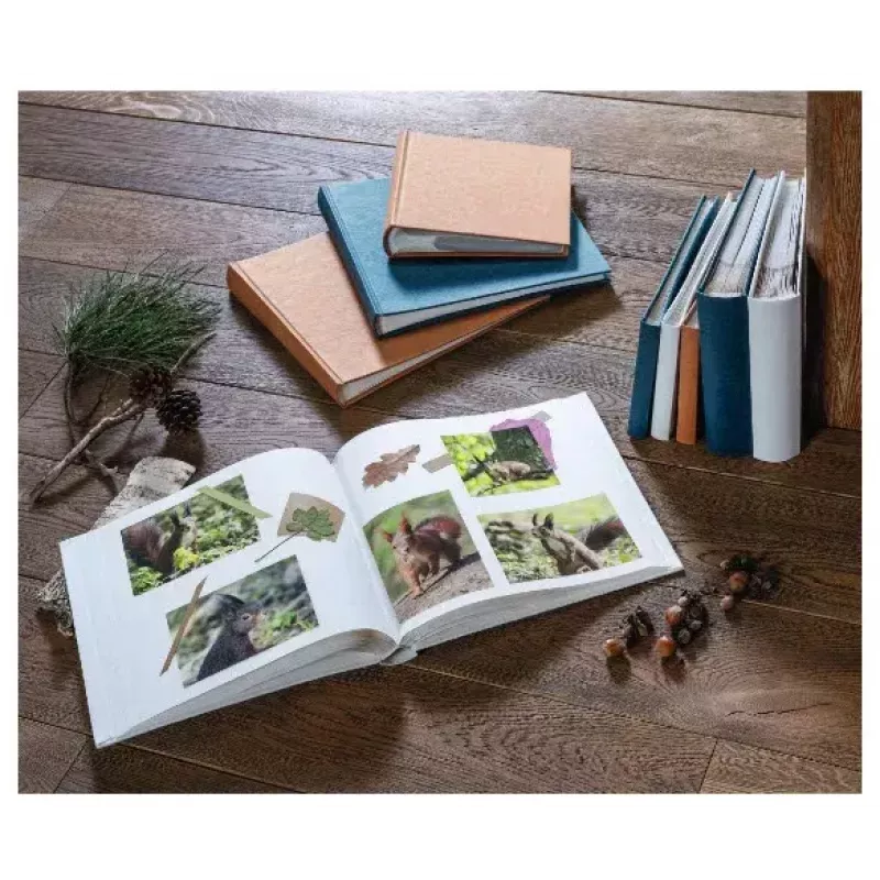 Hama Wrinkled photo album White 160 sheets 10 x 15 Book binding