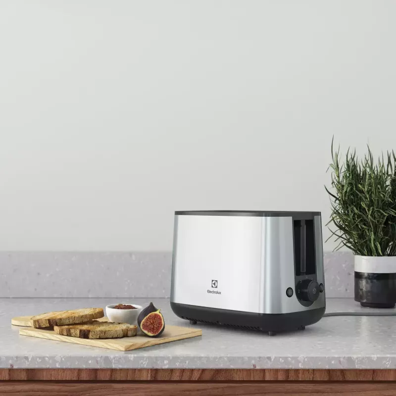 Electrolux E3T1-3ST 7 2 slice(s) 800 W Grey, Stainless steel