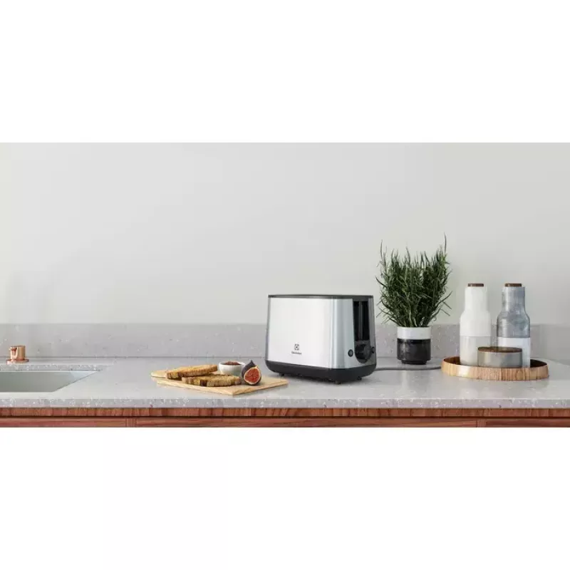 Electrolux E3T1-3ST 7 2 slice(s) 800 W Grey, Stainless steel