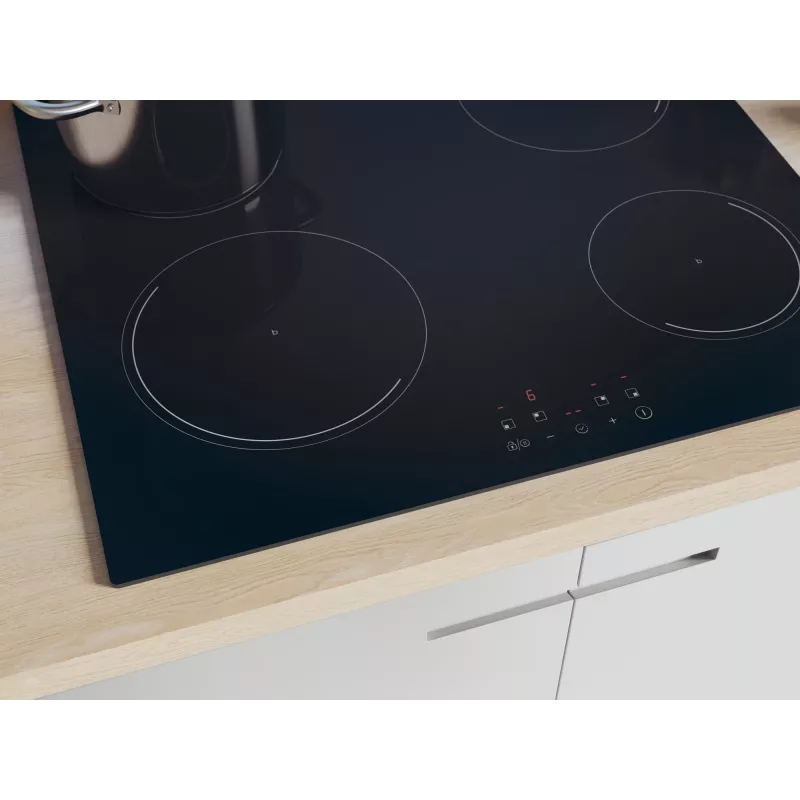 Candy Idea CI642CBB/1 Black Built-in 60 cm Zone induction hob 4 zone(s)