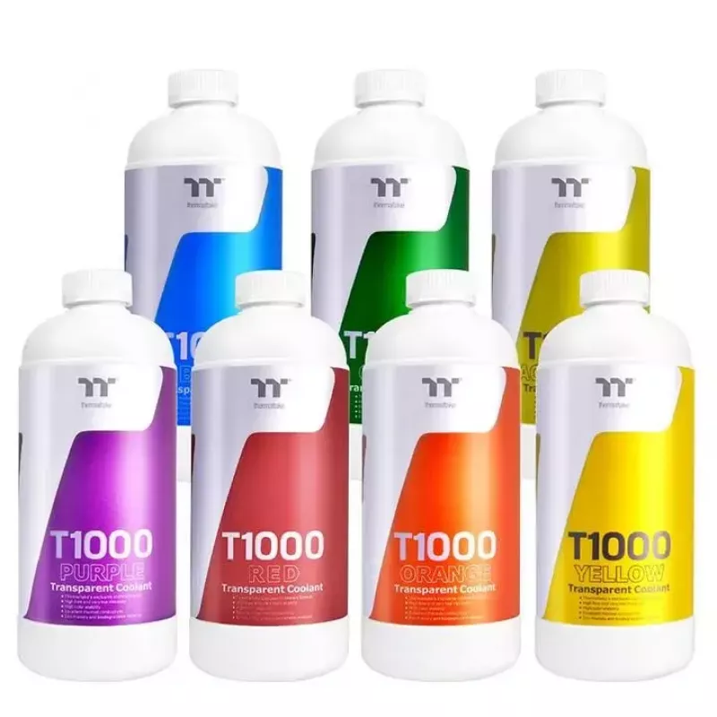 Coolant liquid Thermaltake T1000 Ready to use 1 L, propanediol-based, green