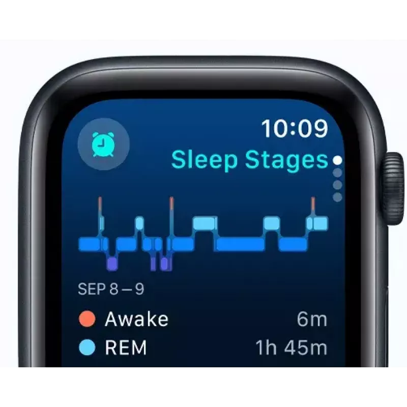 Smartwatch Apple Watch SE GPS + Cellular 40mm Midnight Aluminium Case with Midnight Sport Band - S/M