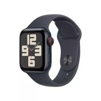 Smartwatch Apple Watch SE GPS + Cellular 40mm Midnight Aluminium Case with Midnight Sport Band - S/M