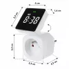 Digital timer switch GreenBlue GB610E, max load 16A, IP20, programmable on/off cycles