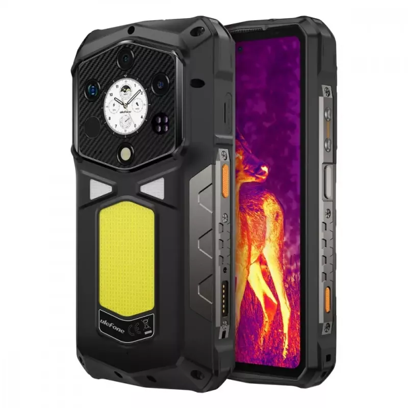UleFone Smartphone Armor 29 Pro Thermal 5G 16/512GB rugged smartphone with thermal camera, 16GB RAM, 512GB storage