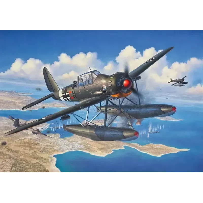 Plastic model REVELL ARADO AR 196A-3 seaplane 1:32 scale kit