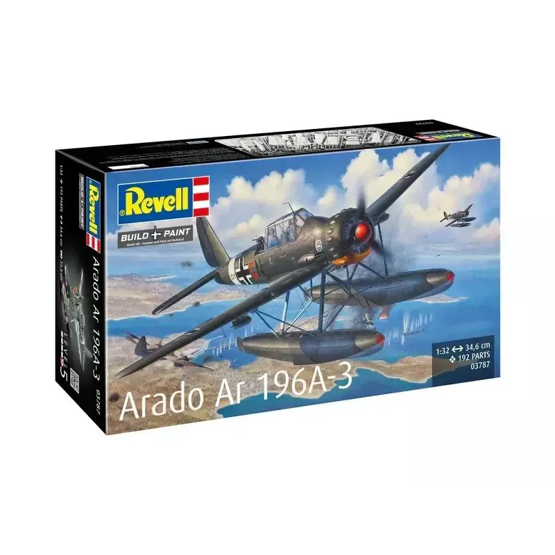 Plastic model REVELL ARADO AR 196A-3 seaplane 1:32 scale kit