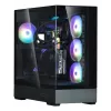 PC case Zalman P40 Prism Plus Midi Tower Black