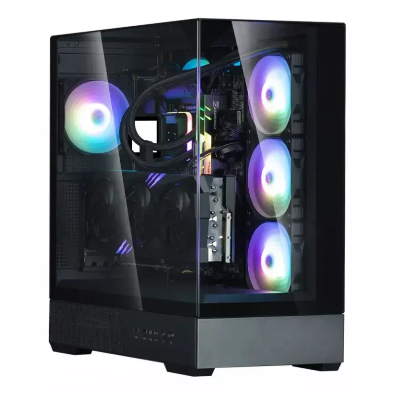 PC case Zalman P40 Prism Plus Midi Tower Black