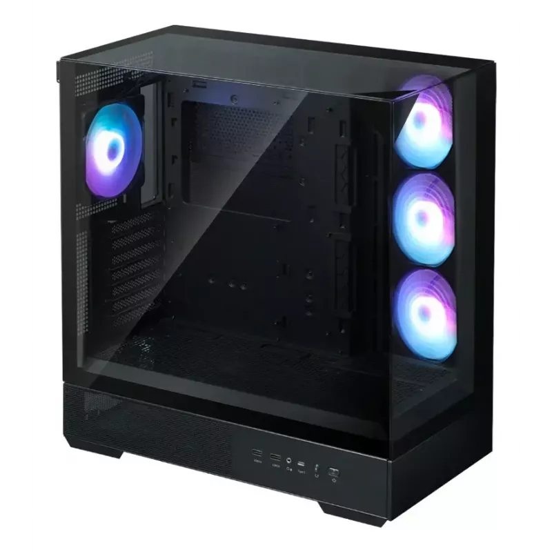 PC case Zalman P40 Prism Plus Midi Tower Black