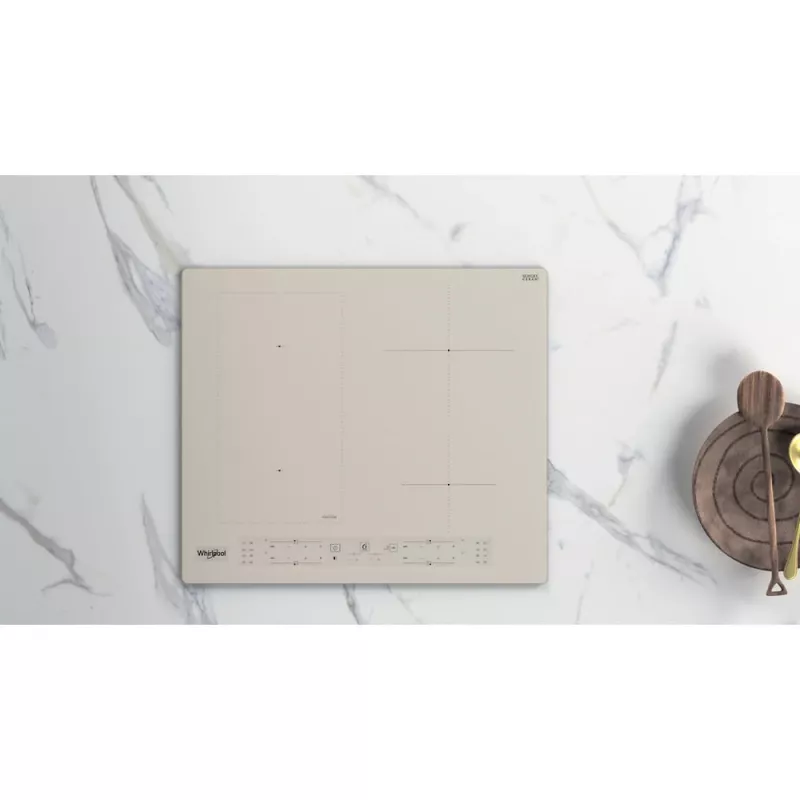 Whirlpool WLB6860NE/S Silver Built-in Zone induction hob 4 zone(s)
