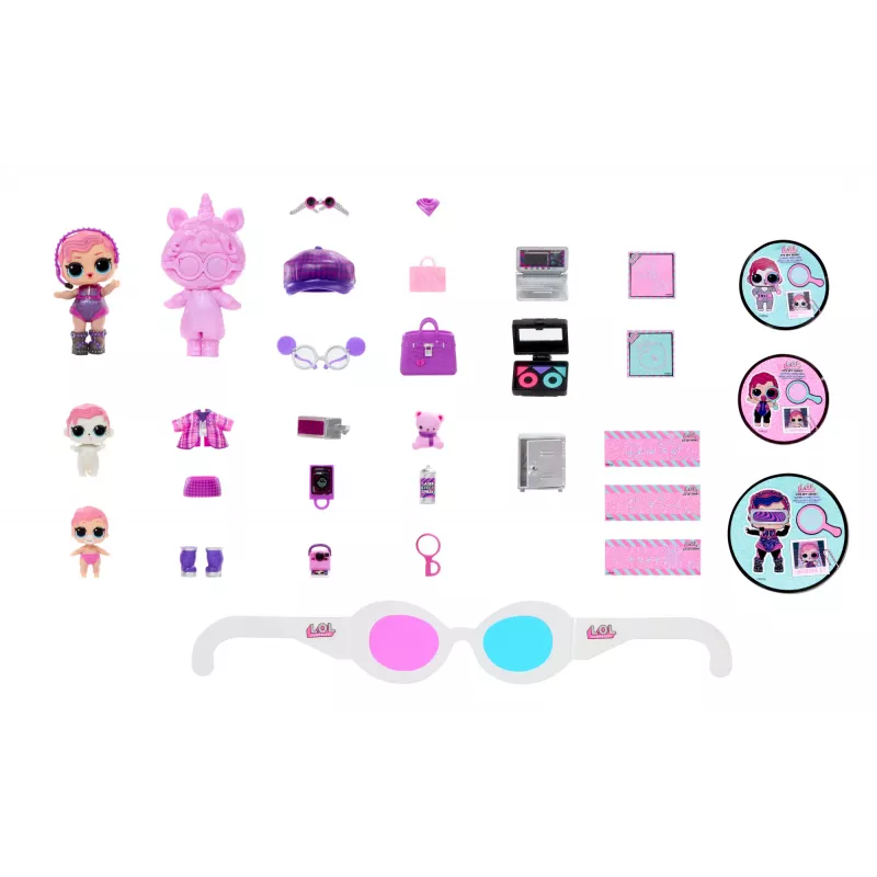 Mini Doll L.O.L. Surprise! Eye Spy Ultimate Unboxing Multicolour
