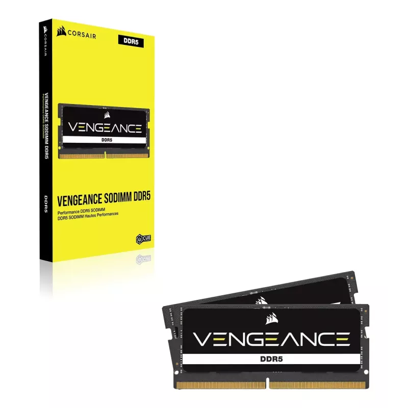 Laptop memory CORSAIR Vengeance DDR5 24 GB SO-DIMM 4800 MHz 262-pin 1.1V CL40