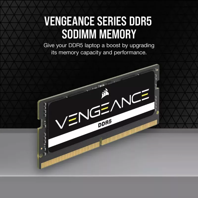 Laptop memory CORSAIR Vengeance DDR5 24 GB SO-DIMM 4800 MHz 262-pin 1.1V CL40