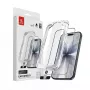 Tempered Glass Screen Protector Crong EasyShield 2-Pack for iPhone 17 / 17 Pro / 16 Pro, Aluminosilicate, Glossy