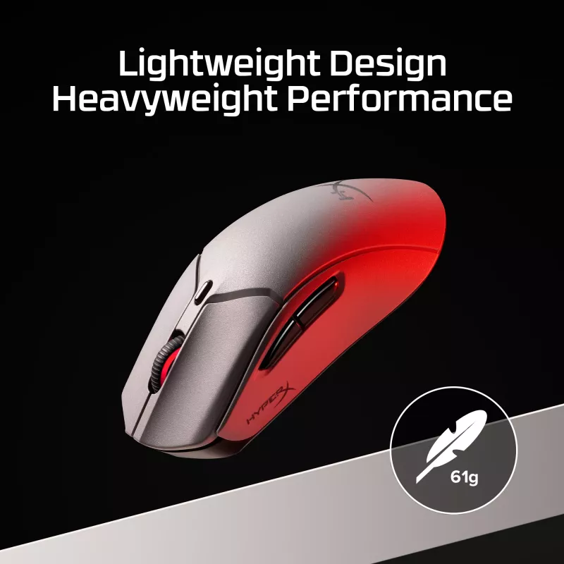 HyperX Pulsefire Haste 2 Pro - 4K Wireless Gaming Mouse