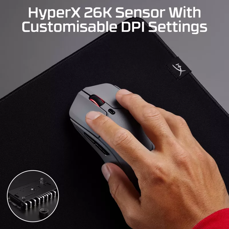 HyperX Pulsefire Haste 2 Pro - 4K Wireless Gaming Mouse