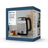Electrolux E4GK1-4GB electric kettle 1.7 L 2200 W Black, Stainless steel, Transparent