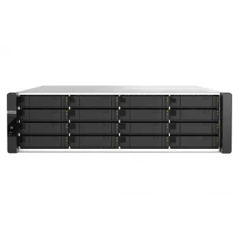 QNAP ES1686dc R2 NAS Rack (3U) Intel® Xeon® D D-2142IT 48 GB DDR4 0 TB QNAP QES Black, Grey
