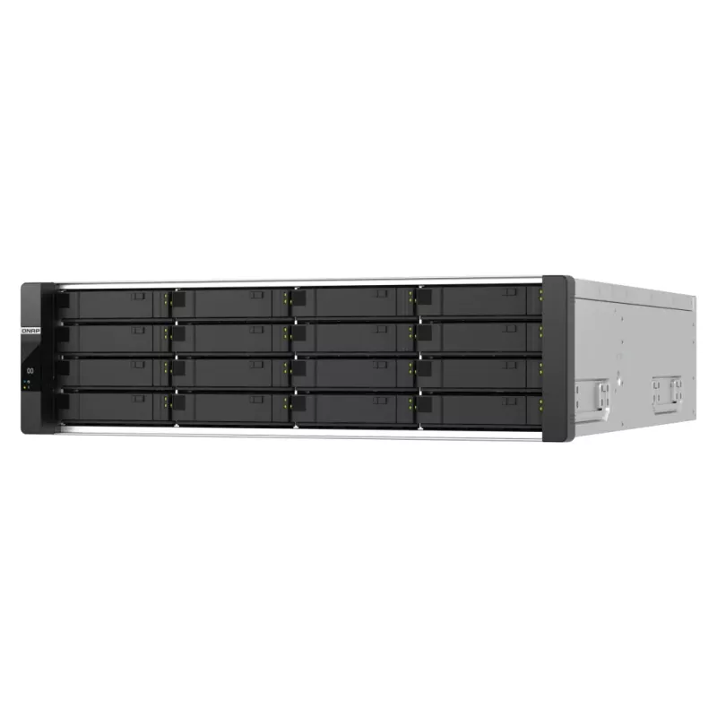 QNAP ES1686dc R2 NAS Rack (3U) Intel® Xeon® D D-2142IT 48 GB DDR4 0 TB QNAP QES Black, Grey