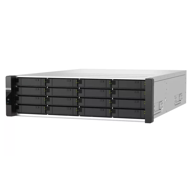 QNAP ES1686dc R2 NAS Rack (3U) Intel® Xeon® D D-2142IT 48 GB DDR4 0 TB QNAP QES Black, Grey