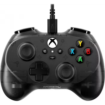 HyperX Clutch Tanto Mini WD Gaming Controller, Joystick, Xbox, Xbox One, Wired, USB, Black, 2.95 m