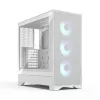 Fractal Design Pop 2 Air White TG RGB Midi Tower PC case — ATX/Micro‑ATX/Mini‑ITX, tempered glass, 3x120mm front fans
