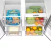 Midea MDRS619FIE46 Side-by-Side Refrigerator 460 L