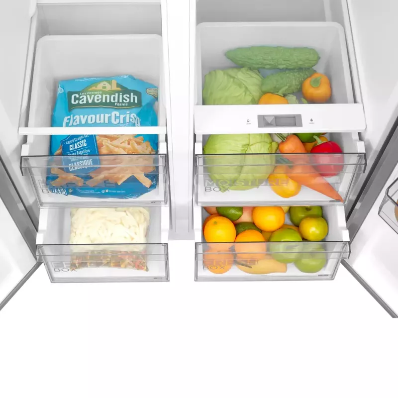 Midea MDRS619FIE46 Side-by-Side Refrigerator 460 L