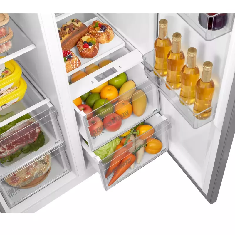 Midea MDRS619FIE46 Side-by-Side Refrigerator 460 L