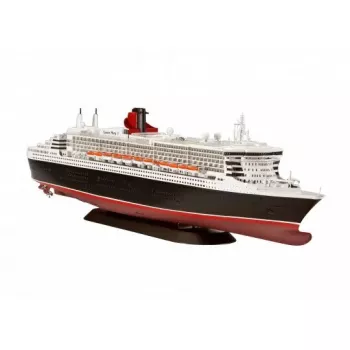 Passenger ship model REVELL Queen Mary 2 assembly kit, scale 1:700
