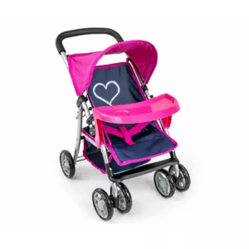 Stroller milly mally Kate Prestige Navy – doll stroller, model 4752, navy blue