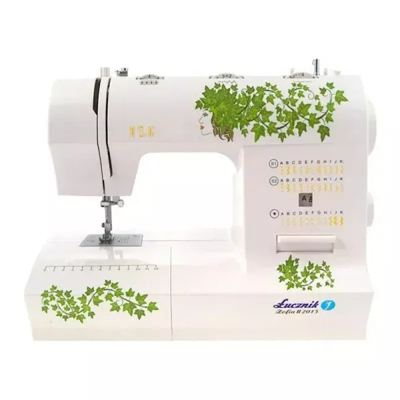 Mechanical sewing machine lucznik Zofia II 2015 — 13 stitch patterns, model Zofia II 2015