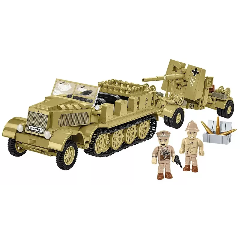 Cobi Blocks Sd.Kfz.8 Towing 8.8 cm Flak 36 building set, 975 pieces