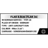 Cobi Blocks Sd.Kfz.8 Towing 8.8 cm Flak 36 building set, 975 pieces