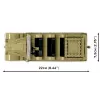 Cobi Blocks Sd.Kfz.8 Towing 8.8 cm Flak 36 building set, 975 pieces