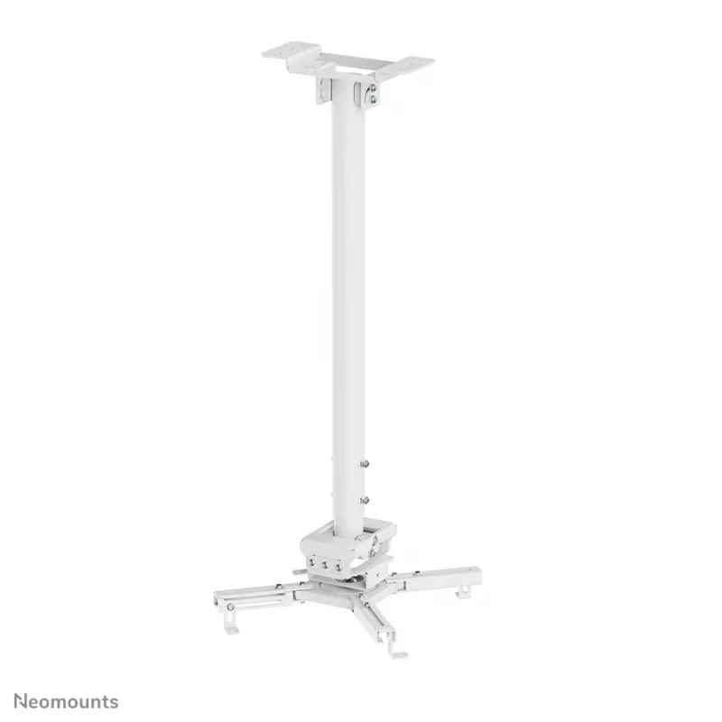 Neomounts CL25-550WH1 Beamer ceiling mount - h 74,5-114,5 cm - easy-install - full motion