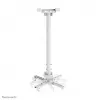 Neomounts CL25-550WH1 Beamer ceiling mount - h 74,5-114,5 cm - easy-install - full motion