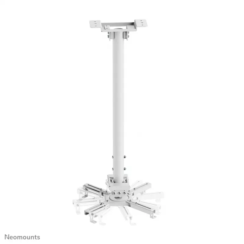 Neomounts CL25-550WH1 Beamer ceiling mount - h 74,5-114,5 cm - easy-install - full motion