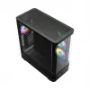 Computer case MODECOM VOLCANO AQ200 ARGB MIDI black