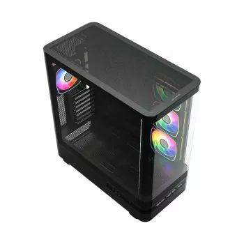 Computer case MODECOM VOLCANO AQ200 ARGB MIDI black
